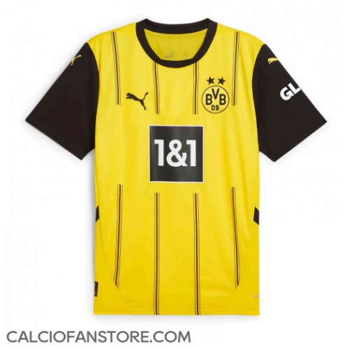 Maglia Calcio Borussia Dortmund Prima Divisa 2024-25 Manica Corta